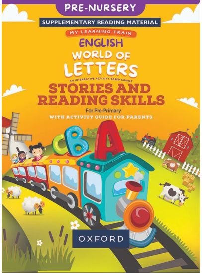 Oxford My learning Train World of letters Pre-  Nursery Stories and reading skill