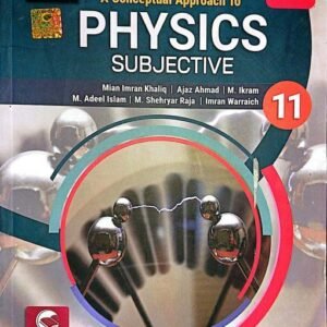 Scholar PHYSICS CLASS 11 SUBJECTIVE FEDERAL 2025