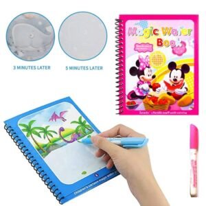 Magic Water Book – Reusable Water Coloring Book for Kids