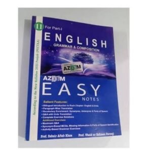 Azeem Easy Notes English Class 11 Punjab Board