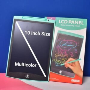10-Inch Multicolor LCD Writing Tablet – Reusable Digital Drawing & Writing Pad