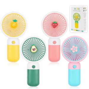Mini Charging Fan with Mobile Stand USB Rechargeable Fan