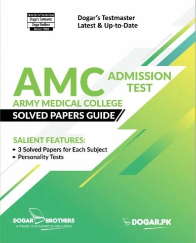 Dogar Army Medical College Sloved Paper Guide