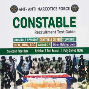 Dogar's  Anti Narcotics Force Constable Recruitment Test Guide 2026–2028 Edition