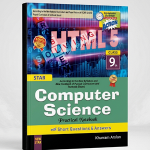 Star Computer sciences Class 9 Punjab Practical Note Book