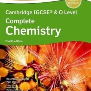 Cambridge IGCSE & O Level Complete Chemistry Student Book 4th Edition Oxford